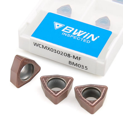 Wcmx 030208 Płytki z węglika CNC Płytki z węglika wolframu ze stali nierdzewnej